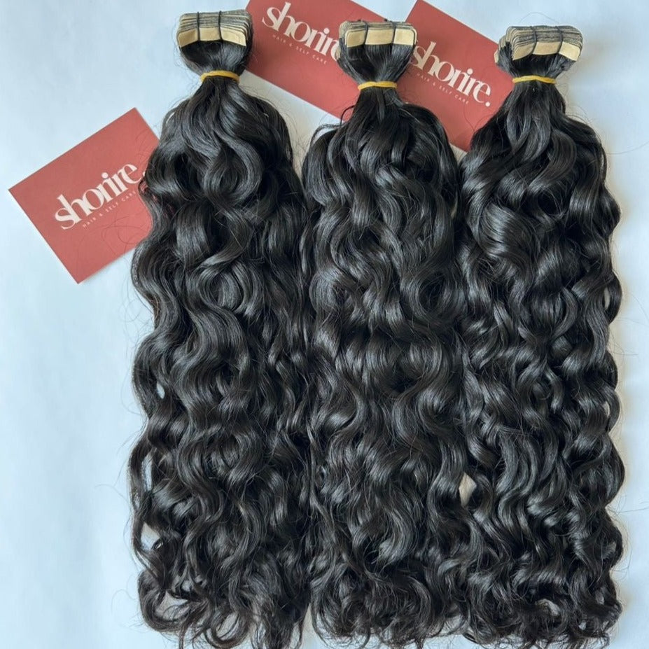 Natural Curly Tape-Ins