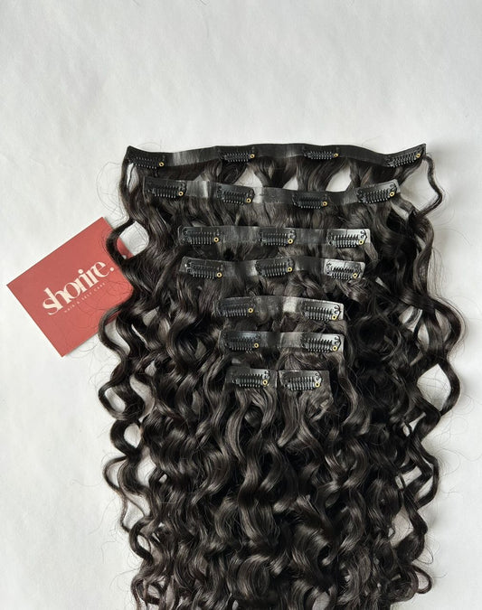 Natural Curly Clip-Ins